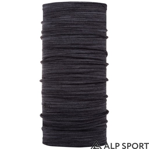 Бафф BUFF® Midweight Merino Wool castlerock grey multi stripes