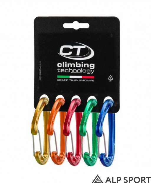 Набір карабінів Climbing Technology Fly-weight Pack of 5 pcs (5 шт)