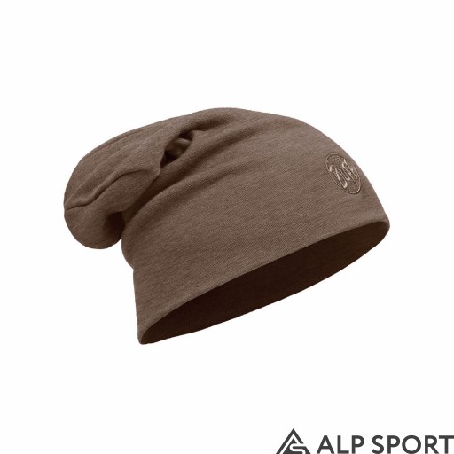 Шапка BUFF® Heavyweight Merino Wool Loose Hat solid walnut brown