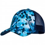 Кепка BUFF® Bugslinger Trucker Cap mosaic camo marine blue