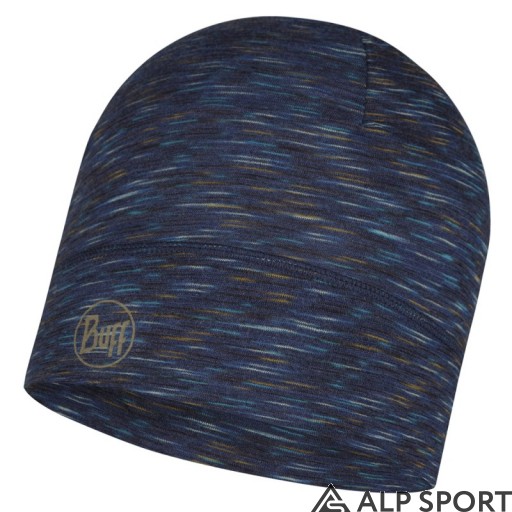Шапка BUFF® Lightweight Merino Wool Hat denim multi stripes