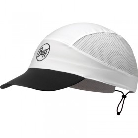 Кепка BUFF® Pack Run Cap r-solid white