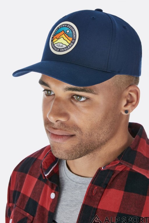 Кепка Rab Base Cap navy 3 peaks