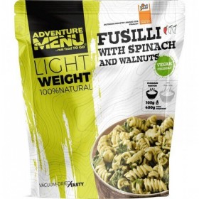 Макарони зі шпинатом і волоськими горіхами Adventure Menu Fusilli with spinach and walnuts 105 г