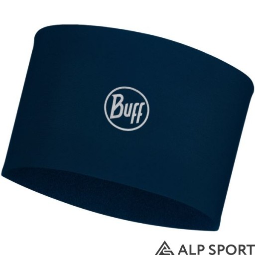 Пов'язка на голову BUFF® Tech Fleece Headband solid blue