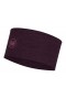 Повязка на голову BUFF® Midweight Merino Wool Headband solid deep purple