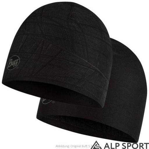 Шапка двостороння BUFF® Microfiber Reversible Hat embers black