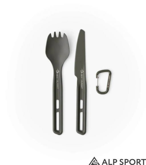 Набір ложка-виделка, ніж Sea to Summit Frontier UL Cutlery Set 2 Piece