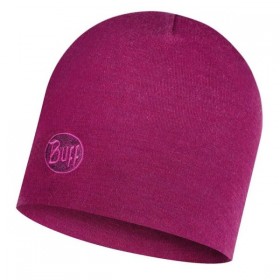 Шапка BUFF® Heavyweight Merino Wool Hat solid raspberry