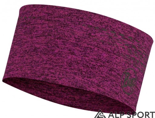 Пов'язка на голову BUFF® DryFLX Headband solid pump pink