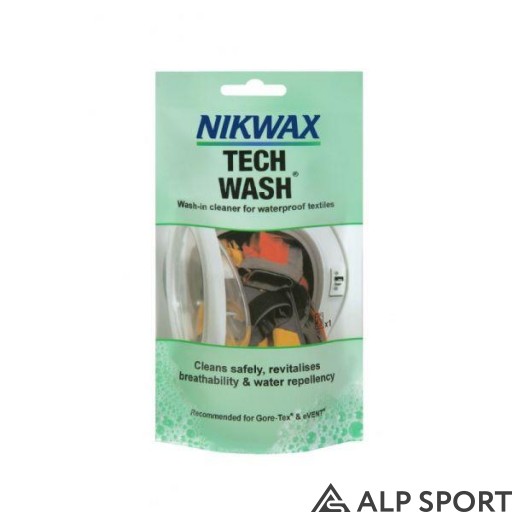 Средство для стирки мембран Nikwax Tech wash pouch 100 ml