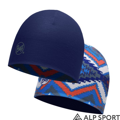 Шапка двостороння BUFF® Coolmax Reversible Hat acoma multi-eclipse blue