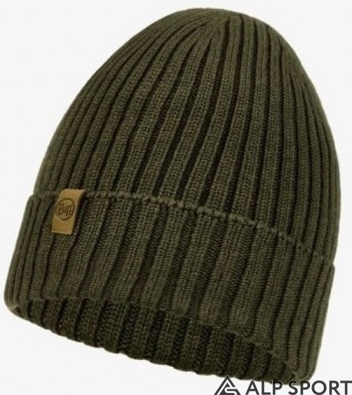 Шапка BUFF® Merino Wool Knitted Hat Norval forest