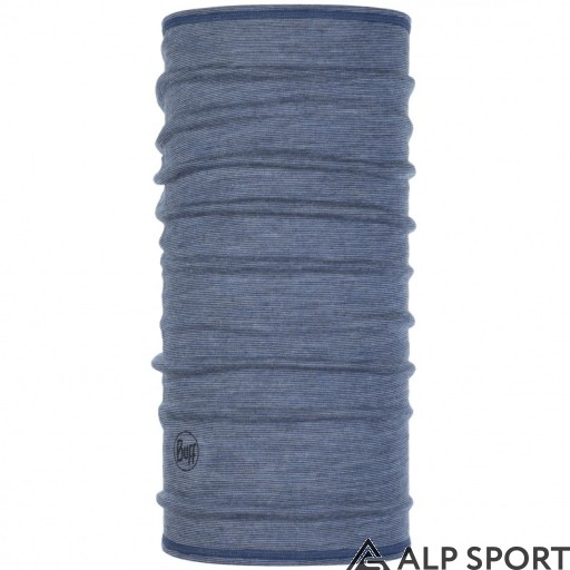 Бафф BUFF® Lightweight Merino Wool light denim multi stripes