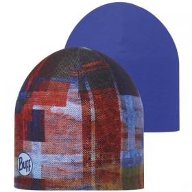 Шапка двостороння BUFF® Coolmax Reversible Hat kan multi-blue ink