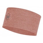 Пов'язка на голову BUFF® Midweight Merino Wool Headband rosewood melange