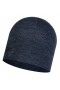 Шапка BUFF® Midweight Merino Wool Hat night blue melange