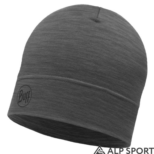 Шапка BUFF® Lightweight Merino Wool Hat Шапка BUFF® solid grey