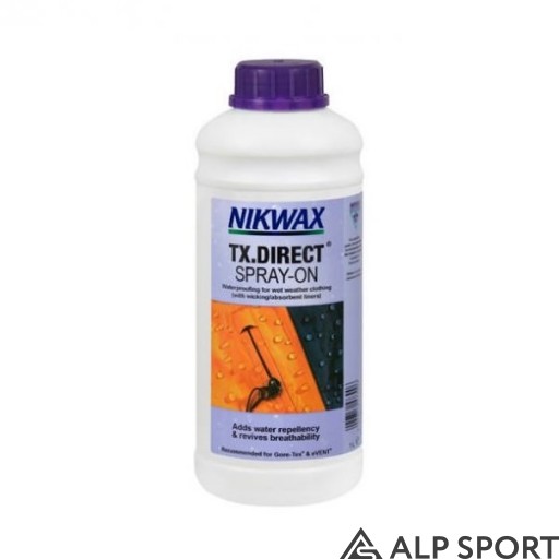 Пропитка-спрей Nikwax Tx direct Spray-on 1L