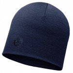 Шапка BUFF® Heavyweight Merino Wool Hat solid denim