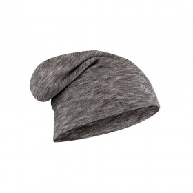 Шапка BUFF® Heavyweight Merino Wool Loose Hat Multi Stripes fog grey