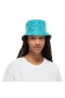Панама двостороння Buff® Travel Bucket Hat acai grey/turquoise купити