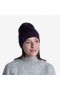 Шапка BUFF® Heavyweight Merino Wool Loose Hat solid deep purple купити київ
