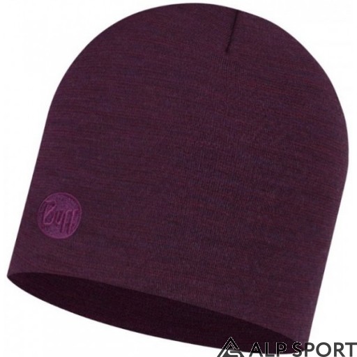 Шапка BUFF® Heavyweight Merino Wool Hat purplish multi stripes