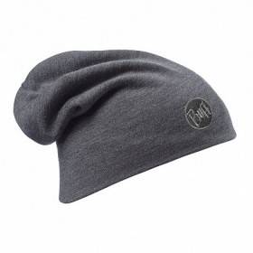 Шапка BUFF® Heavyweight Merino Wool Loose Hat solid grey