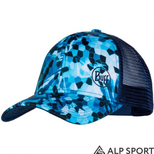 Кепка BUFF® Bugslinger Trucker Cap mosaic camo marine blue