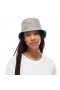 Панама двостороння Buff® Travel Bucket Hat acai grey/turquoise київ