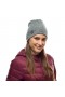 Шапка BUFF® Heavyweight Merino Wool Loose Hat Multi Stripes fog grey магазин